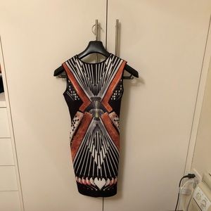Clover Canyon bodycon patterned dress